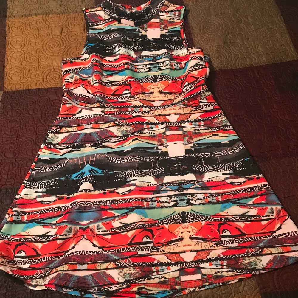 🔥Artistic colored swing dress🔥